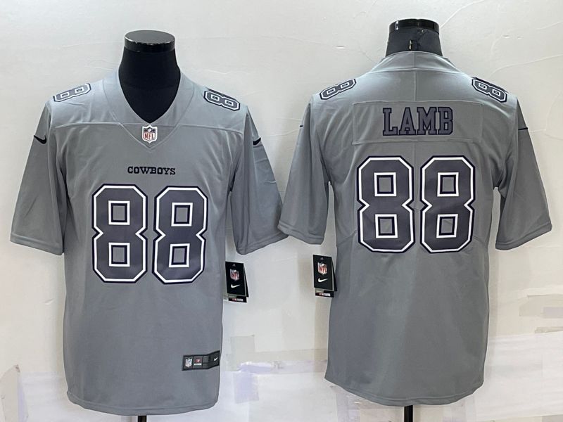 Men Dallas Cowboys #88 Lamb Grey 2022 Nike Limited Vapor Untouchable NFL Jersey->dallas cowboys->NFL Jersey